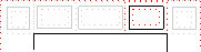 the top right box with margin, border, and padding, nested within the page’s top margin